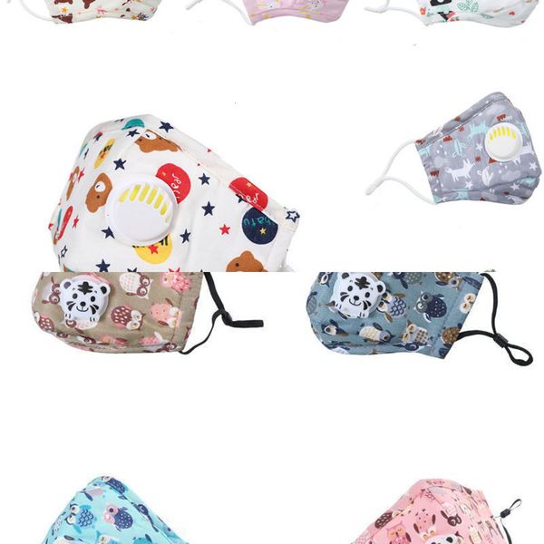 

20 valve cartoon face designs with kids mask animal printed dust mask washable mouth maskshej9 1rms r6b0lbrv