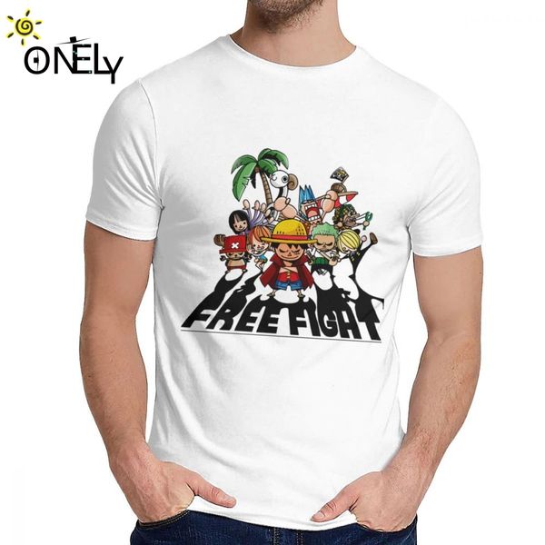 

summer man тенниска one piece free fight тонкий новый круглый воротник с коротким рукавом vintage спорт толстовка с капюшоном толстовка