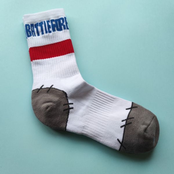 

qt121 мужской моды долго полотенце трубка дна полотенца хлопка толстого носков хлопок цвета соответствие случайного спортивных мужских носко, Black