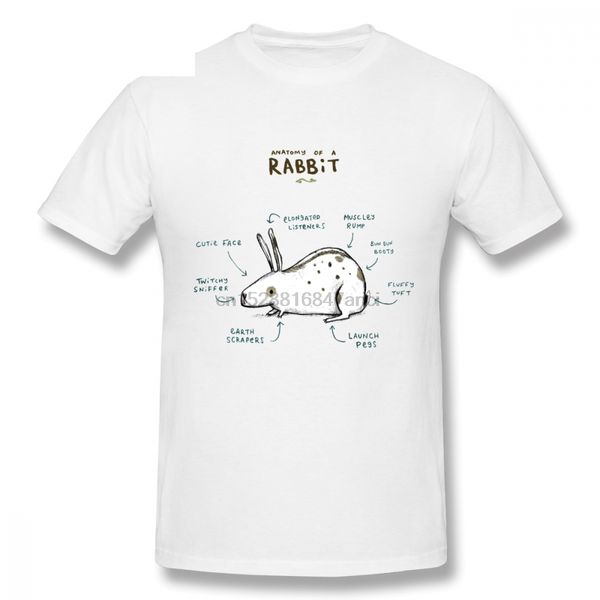 

new sale anatomy of a rabbit homme for man soft plus size camiseta casual nice short sleeved sport sweatshirt hoodie t shirt