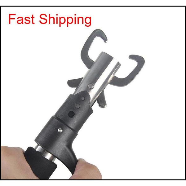 

outdoor portable stainless steel fish lip grip grabber fish gripper fishing gadgets tool equipment qyltte alice_bag