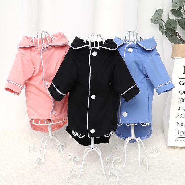 

dog pajamas french bulldog pet jumpsuit clothes cat puppy shirt fashion pet coat clothing for small dogs teddy yorkie pu jllnqw
