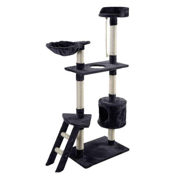 

new 60" cat tree tower condo scratcher furniture kitten pet hou qylgie bdenet