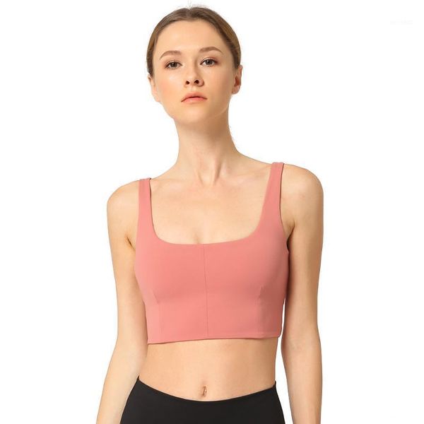 

gym clothing yoga bra for fitness women sports push up underwear nylon wiresolid training workout female running xl1, White;black