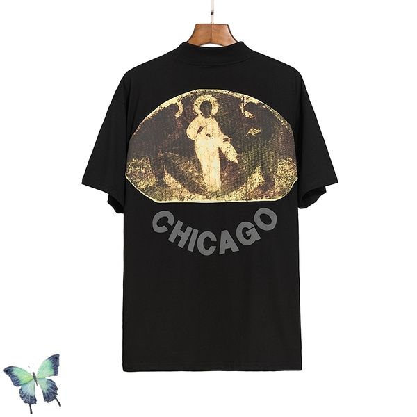 

2021 new summer kanye west classic t shirt men women cotton fashion casua t-shirt jesus is king t-shirts 3i40, White;black