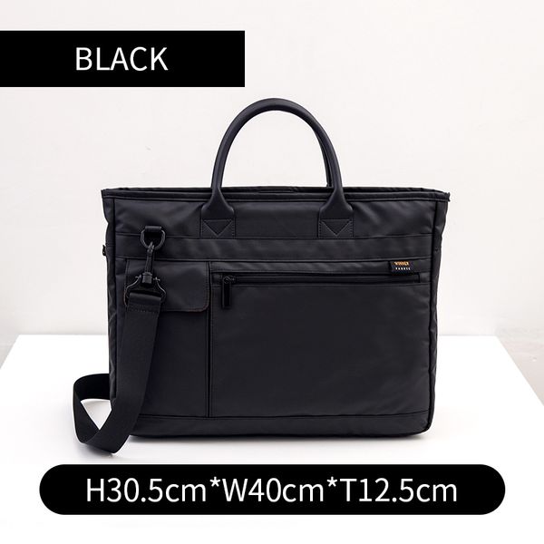 

smart business mens shoulder briefcase computer lapbag