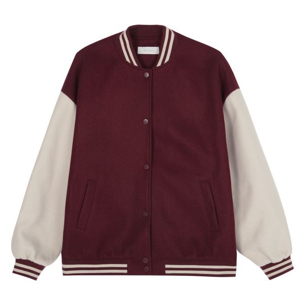 

new woman 2021 baseball jacket autumn winter kpop style clothes streetwear 6zar ajmp y863, Black;brown