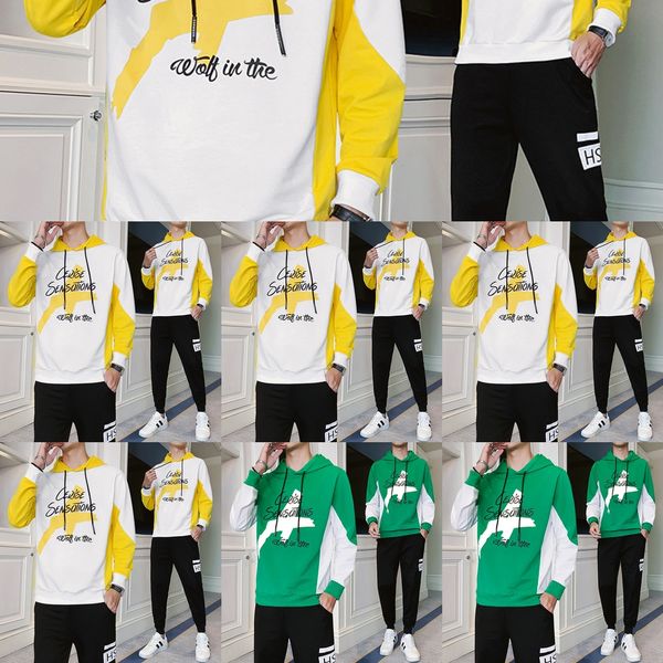 

весной и осенью мужского свитер костюм молодежь студенты красивых студенты sweaterschool высокого свитера из двух частей тенденции случайных, Black