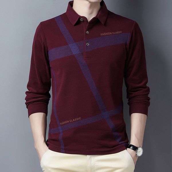 

ymwmhu 2020 new long sleeve casual winter warm men's clothes streetwear fashion male polo shirt korean style, White;black