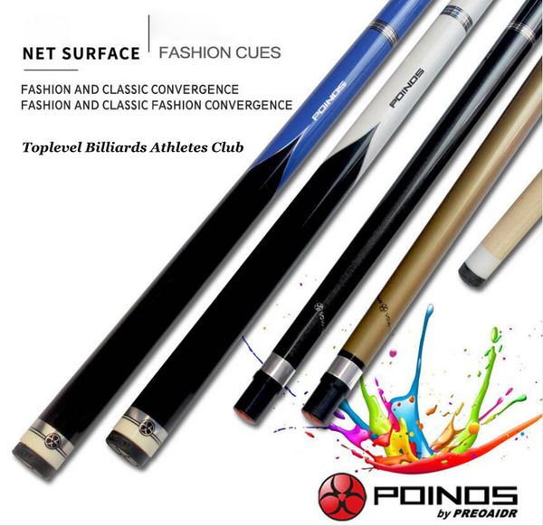 

new poinos brand cy billiards pool club tail set 13mm 11.5mm 10mm blue black china duarble