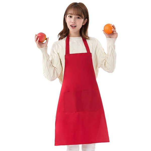 

2021 apron waterproof and oil-proof kitchen gown polyester