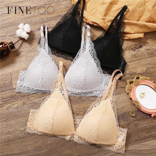 

front closure bra lace bralette women underwear push up bra comfort french style a b cup lady brassiere female lingerie1, Red;black