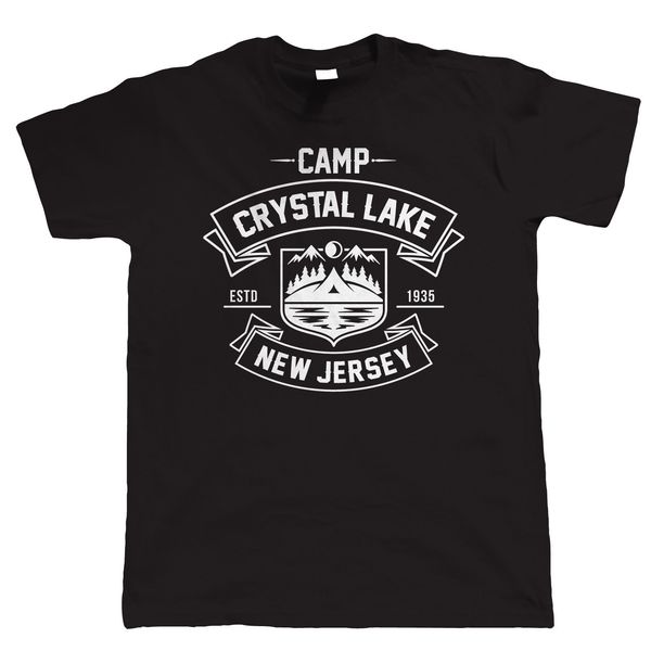 

sport camp crystal lake mens horror movie t shirt halloween costume fancy dress 2019 creative novelty summer cottonÂ order t shirts