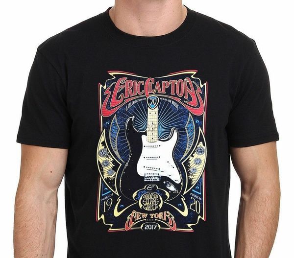 

eric clapton tour poster new york 2017 art t-shirt(1) sport hooded sweatshirt hoodie