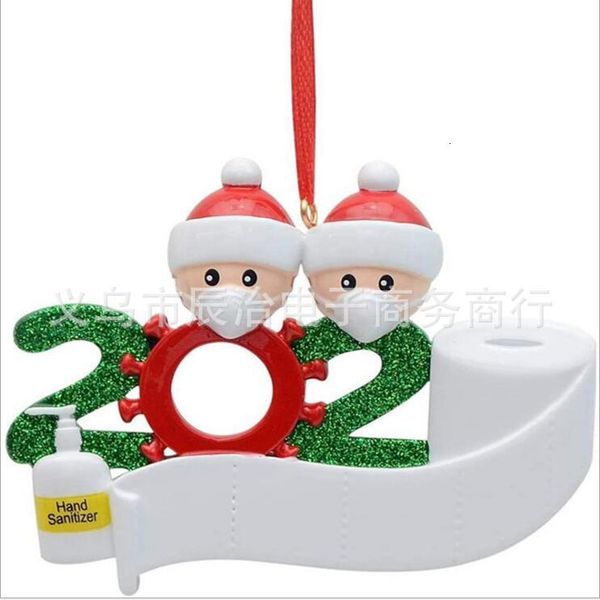 

decoration mask snowman christmas tree festival christmas survivors pendant 2020 christmas orange