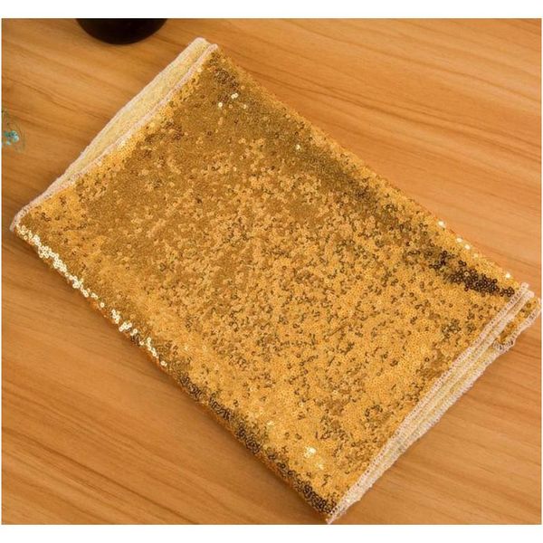 

30*275cm fabric table runner gold silver sequin table cloth sparkly bling for wedding party decoration supplies table jllbnp home003