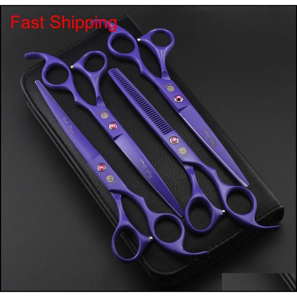 

professional pet grooming scissors sets pet scissors 7.0 in. straight & 6.5 in. thinning &7.0 in.curve qylzni bde_luck