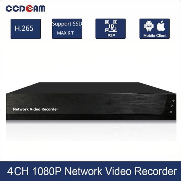 

1080p nvr for cctv network video recorder support onvif protocal, Black;white
