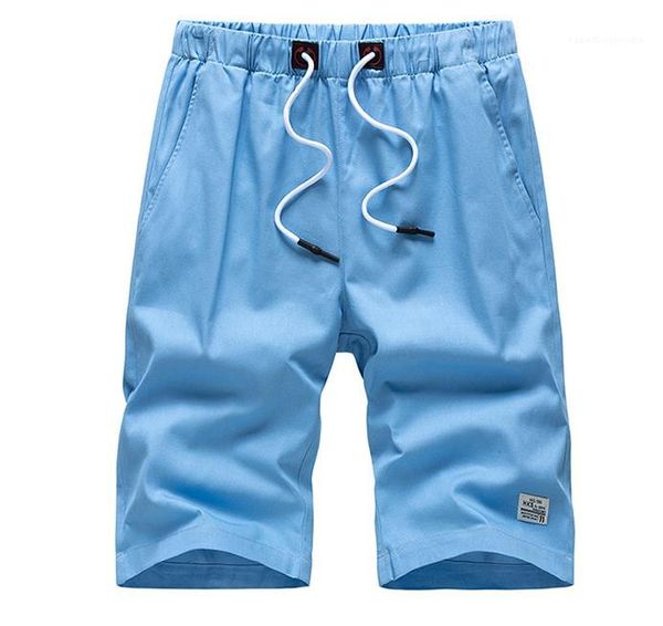 

fashion solid drawstring mens shorts mens designer casual shorts plus size summer short pants, White;black