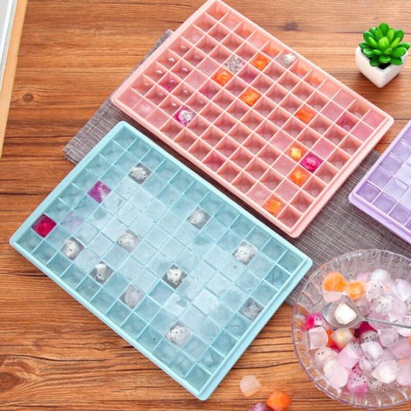 

diy creative 96 grids small mold square shape silicone tray fruit ice cube maker bar kitchen accessories dhe1995