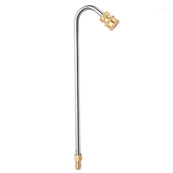 

stainless steel curved gutter cleaner water pumps accessory kit durable lance elbow rod high pressure washer quick connect wand1