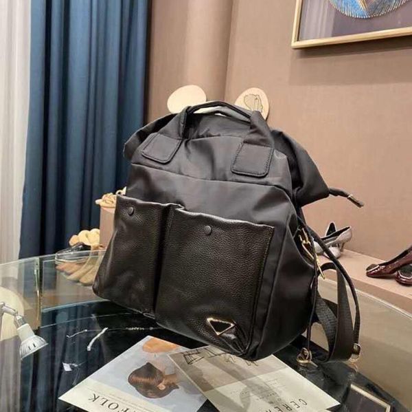 

2020 кожа новая мода женщины backpacks высокого качества с нейлон леди путешествия рюкзак девушки школы сумка подарок на день рождения