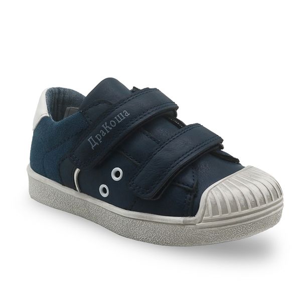 

apakowa new kids shoes boys casual running shoes hook &loop fashion sports boys sneakers rubber kids school shoes size 25-30 y201028, Black