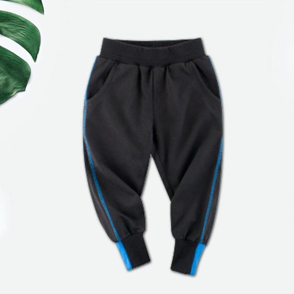 

spring baby boy girls sports pants korean mid waist long trousers comfortable warm trousers children's trend, White;red