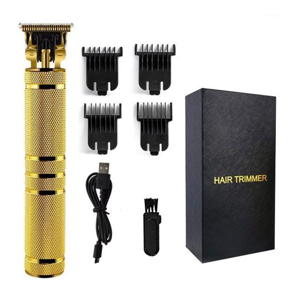 

professional cordless outliner hair trimmer 0mm baldheaded clipper t-blade for men zero gapped detail beard shaver1