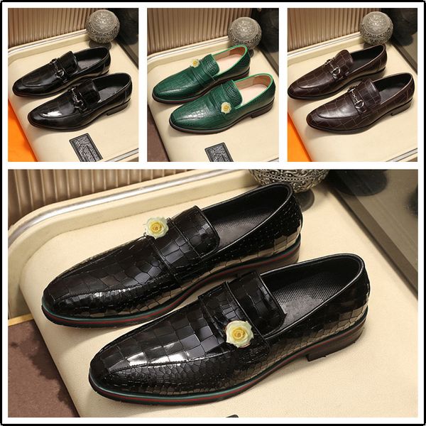 

new fashion men pu leather lace-up shoes male casual classic trendy low heel dress shoes zapatos de hombre, Black