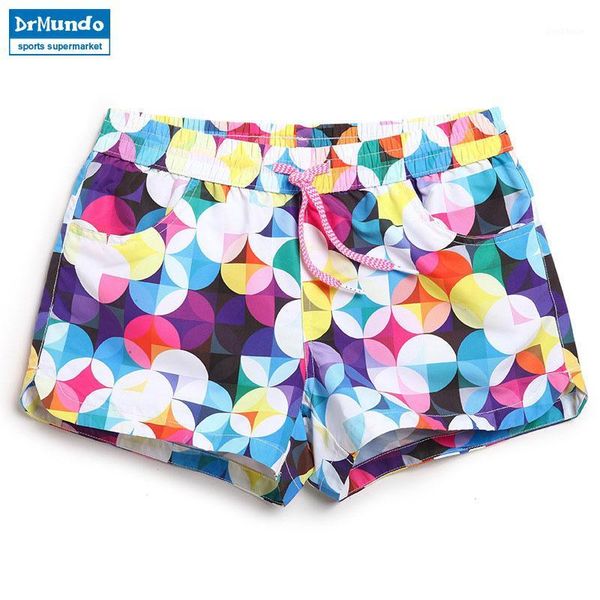 

children's swimwear women board shorts swimming trunks female swimsuits loose short geometric patterns running joggers bodybuilding1