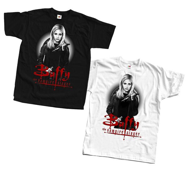 

дизайнеры балахон buffy the vampire slayer v12 о фильме 100% хлопок всех размеров s 5xl с коротким рукавом tee футболки толстовки