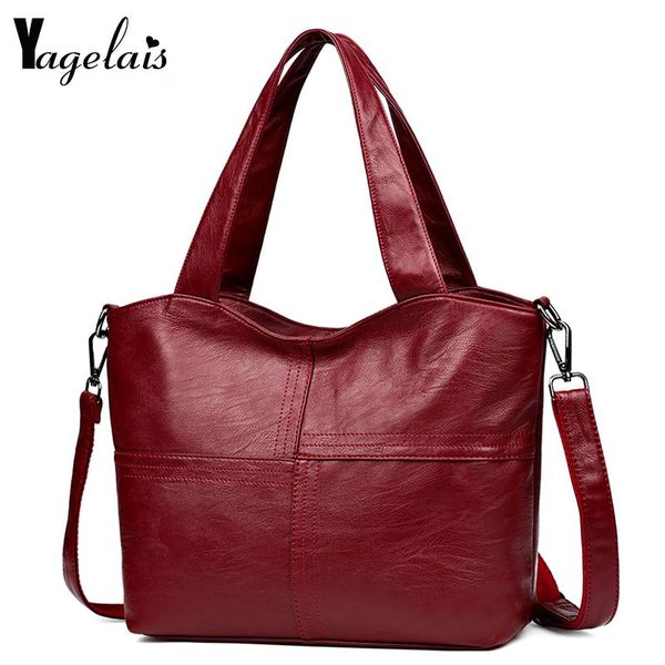 

casual tote bag ladies handbags woman big casual messenger tote main ladies retro style soft leather shoulder baga