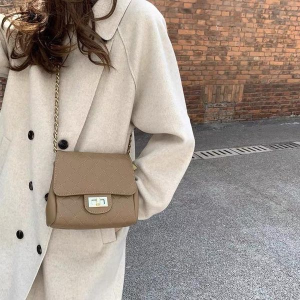 

fashion small crossbody bags for women 2021 chain woman shoulder luxury designer handbag pu leather purses sac femme