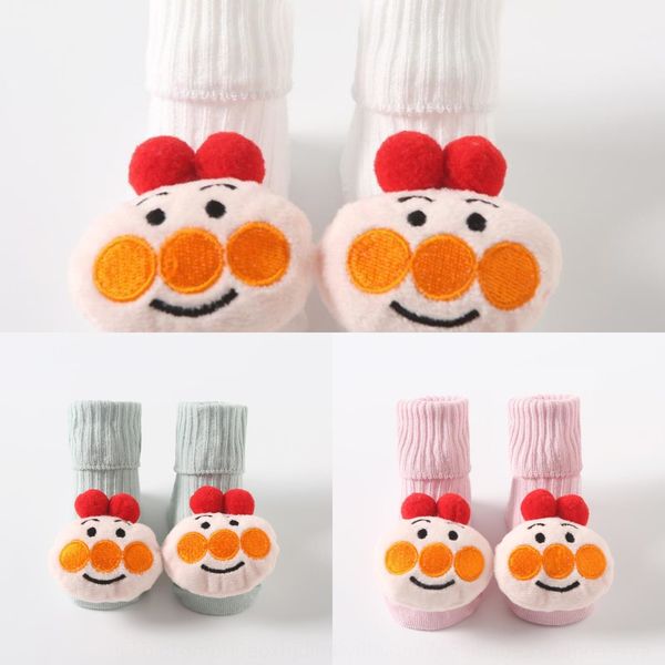 

осенью новорожденного ины мультяшного стиля раздача анти скольжения этажа дети хлопка детского socksbaby носков детского носков 5ydbj, Black