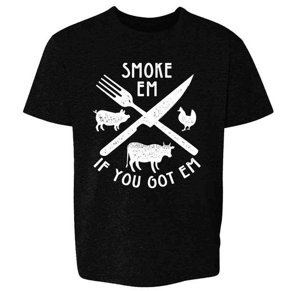 

pop threads smoke em if you got em bbq barbecue funny toddler kids girl boy t-shirt(2) sport hooded sweatshirt hoodie