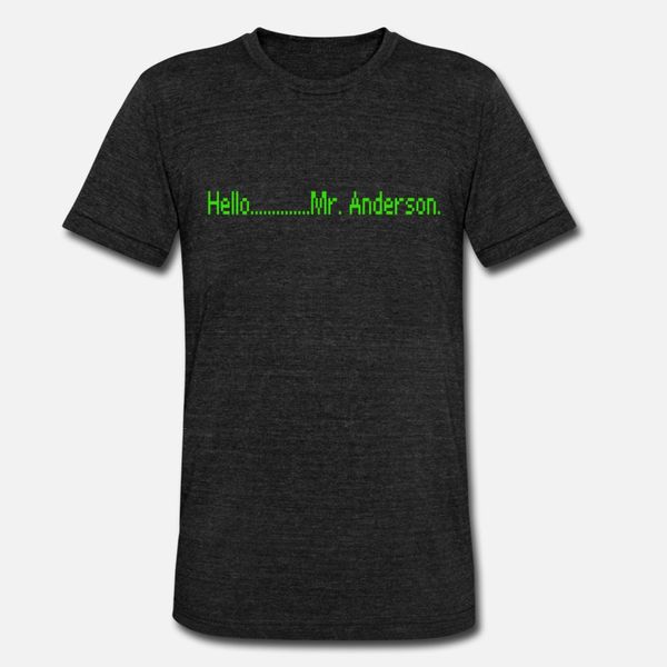 

hello........mr. anderson tshirt designers graphic t shirt classic black o-neck tracksuit hoodie sweatshirt