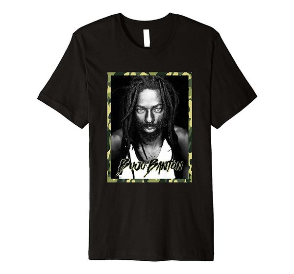 

buju banton jah army lyrics black t-shirt s-3xl cool casual tee shirt sport hooded sweatshirt hoodie
