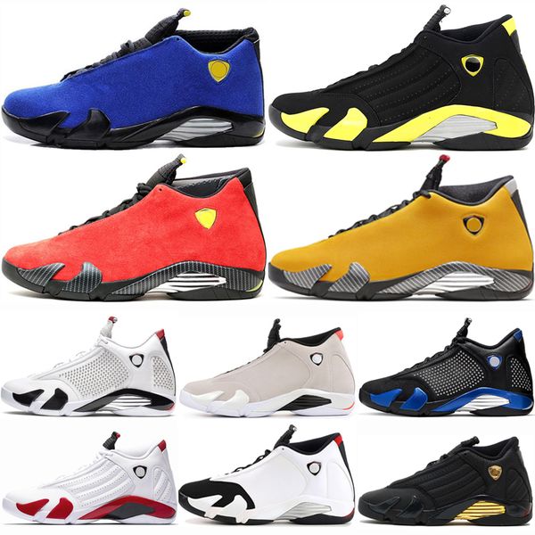 

14 14s thunder blue mens shoes men black toe candy cane defining moments desert sand last svarsity roya sports sneakers
