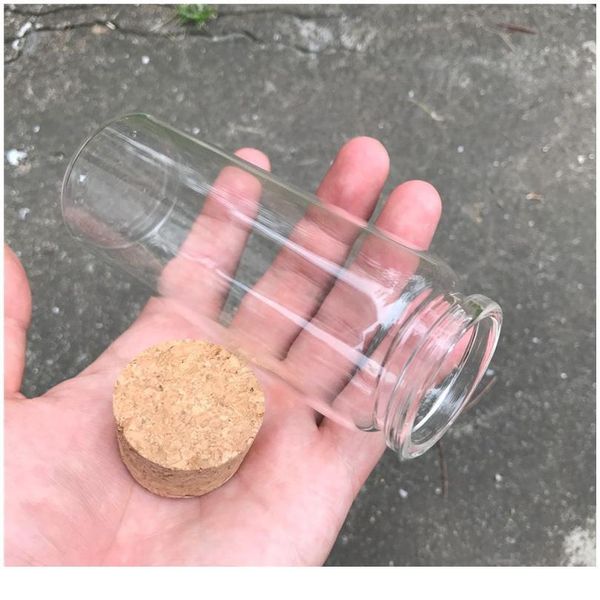 

150ml glass bottles with cork transparent mini empty glass vials jars container pill saffron food botlles eco-friendly 1 bbyotw