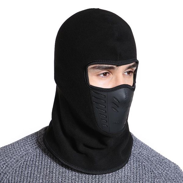 

велоспорт лица мужские качества шапочки полные для balaclava flece зимние хлопковые дышащие женщины осенью шляпа ветрозащитные чешуи высокие, Black;white