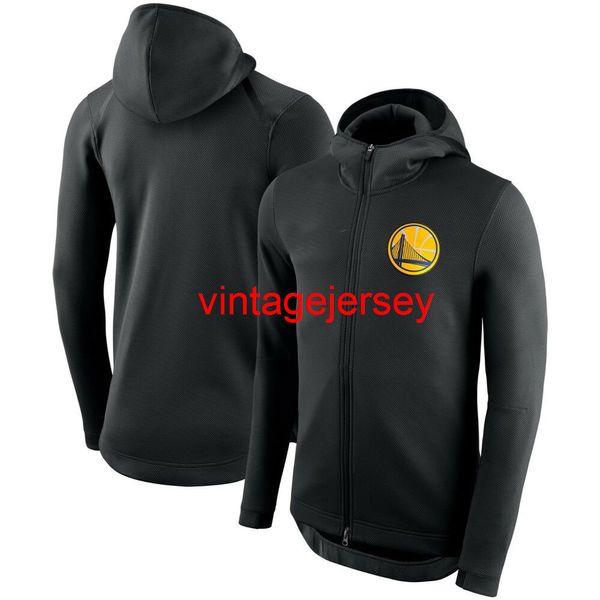 

new 2019 golden state therma flex showtime court bench hoodie s-3xl, Blue;black