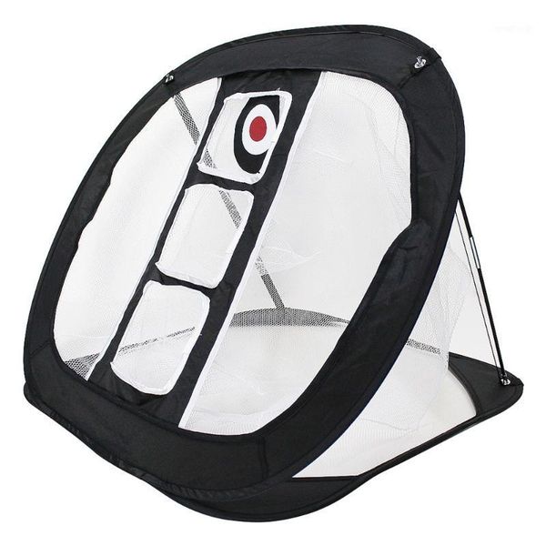 

2021 new stylenylon golf practice net golf indoor outdoor chipping pitching cages portable golf practice training aids mats fast shipp1