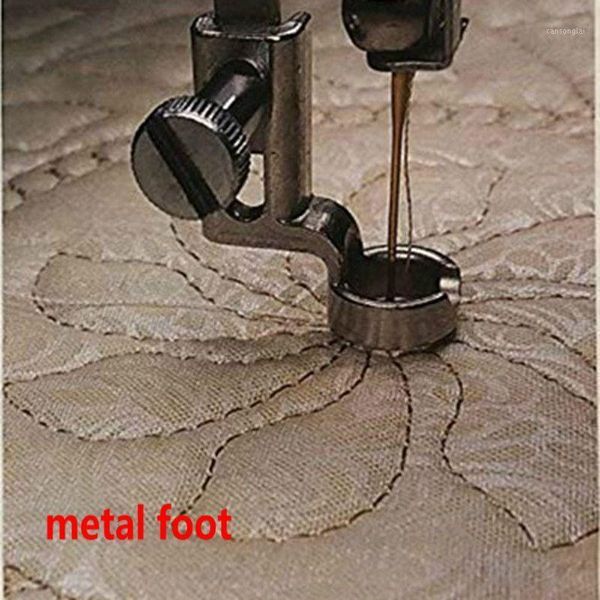 

1/4" metal ruler foot frame quilting embroidery low shank singer pfaff viking brother en-01 and en-01j1, Black