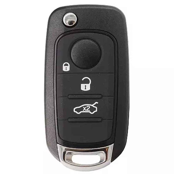 

3buttons folding car key case shell for f-iat 500 with sip22 blade
