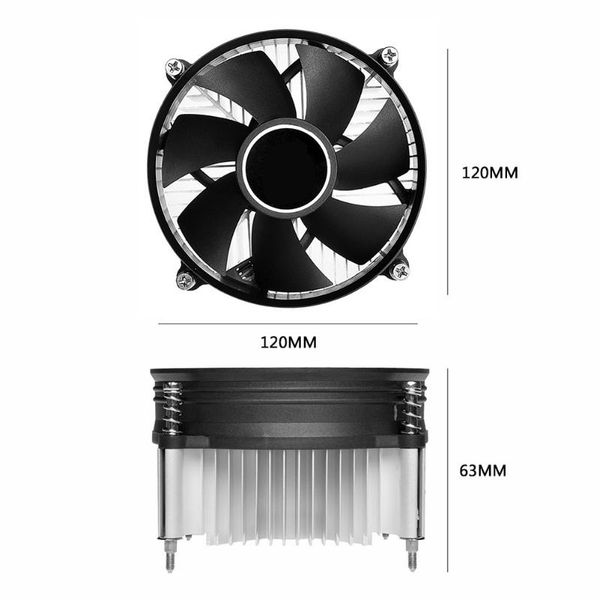 

computer water cooling system waterblock id-cooling deskpc cpu fan radiator 12v cooling system support lga 1150/1155