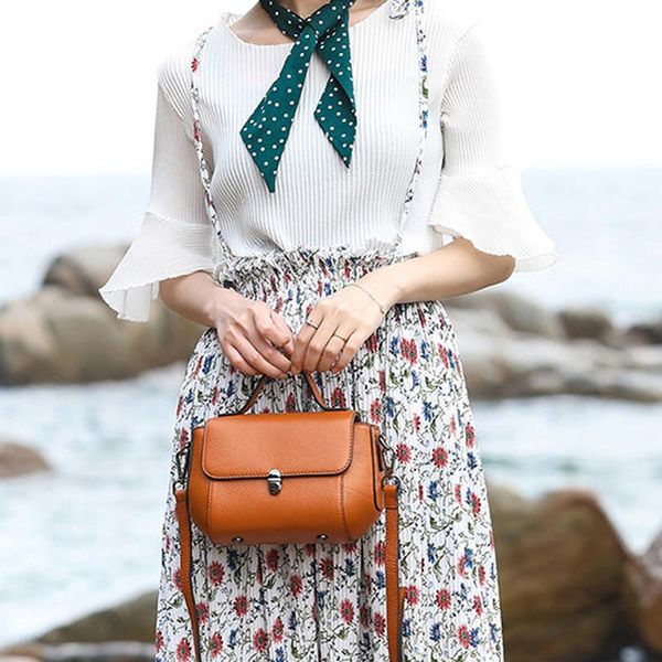 

fashion small crossbody shoulder bags genuine leather female luxury handbags famous clutch purse tote messenger bag for women