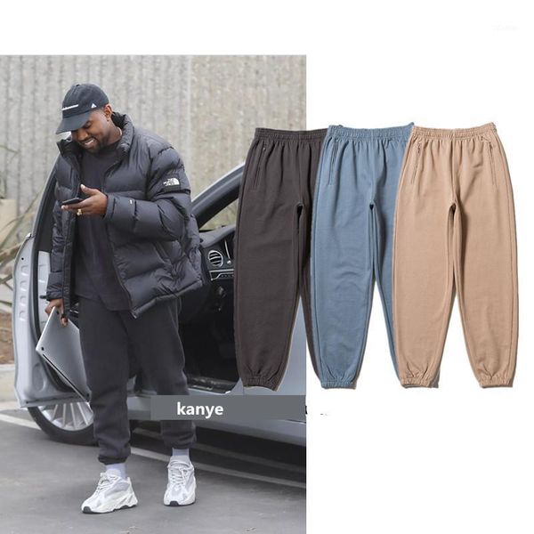 

3 colors 2020 new arrival skateboards men narrow feet cotton sweatpants hip hop season 6 pants1, Black