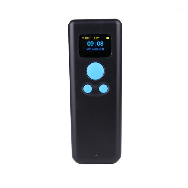 

2d barcode scanner cmos sensor portable and handheld usb wired & wireless bluetooth transmission faat scanning barcode reader1