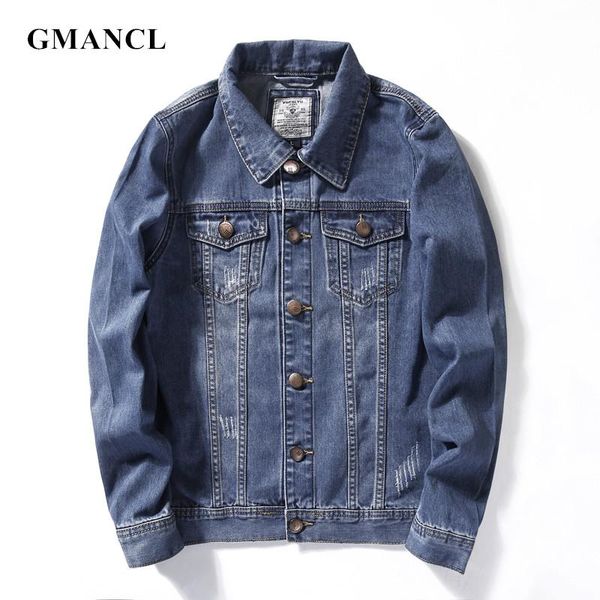 

autumn men simple solid slim fit casual long sleeve turn-down denim jackets classic style motorcycle male casual jeans jacket, Black;brown